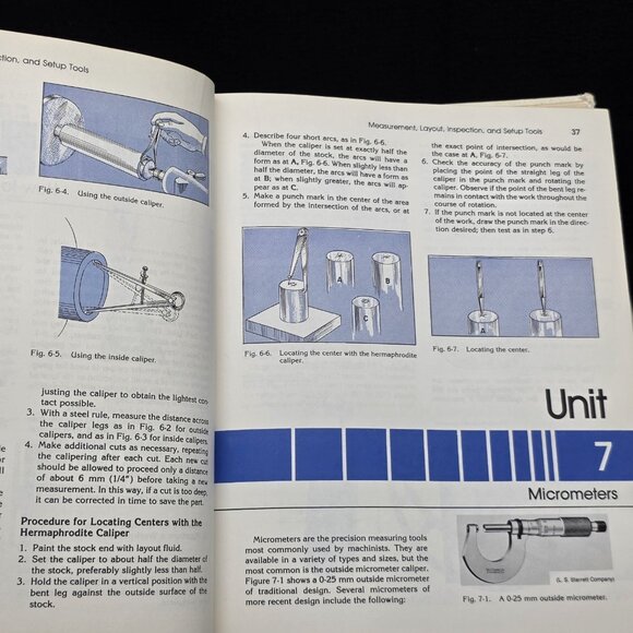 1979 MACHINE TOOL TECHNOLOGY McCarthy Repp McKnight Publish 4th Ed HC Metalwork - Picture 12 of 16